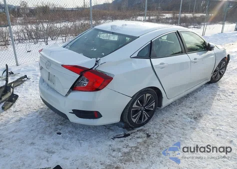 2018 Honda Civic Ex-T z USA, uszkodzony, nr VIN JHMFC1F36JX041782